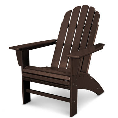 Vineyard Curveback Resin Adirondack Chair